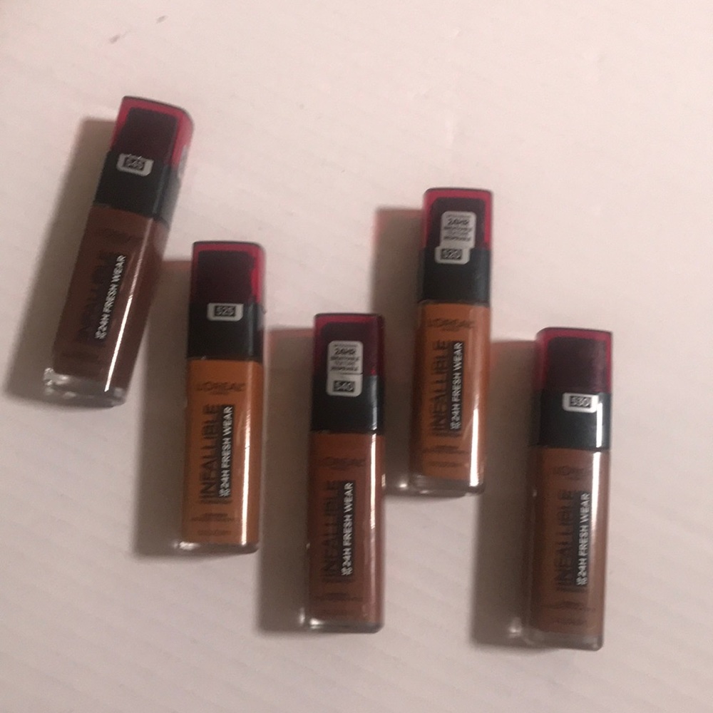 5 L’Oréal infallible foundations